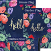 Flowers & Garden Mailbox Cover Flag Sets