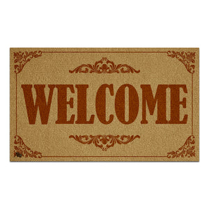 Ornate Welcome Doormat
