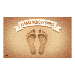 Please Remove Shoes Doormat