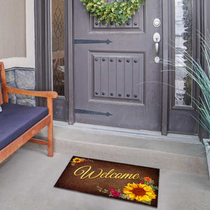 Sunflower Bouquet Doormat