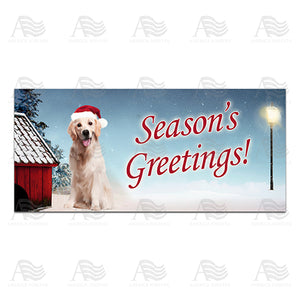 Season's Greetings! Pet Feeding Mat