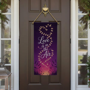 Love is in the Air Wildflowers Double Sided Garden Banner Flag 12.5 x 28 inch