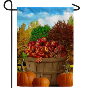 Makings For Fall Pies Double Sided Garden Flag