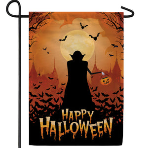 Dracula Walking Double Sided Garden Flag