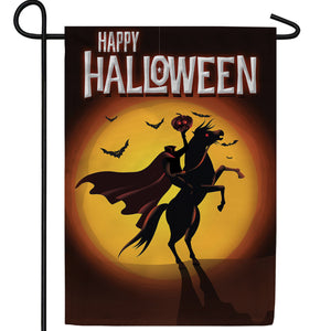 Headless Horseman Double Sided Garden Flag