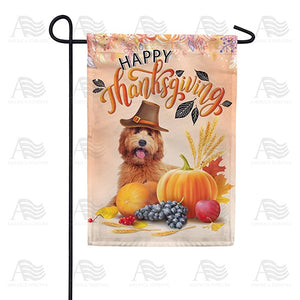 Pilgrim Pup Double Sided Garden Flag