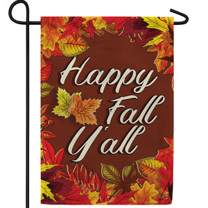 Southern Fall Welcome Double Sided Garden Flag