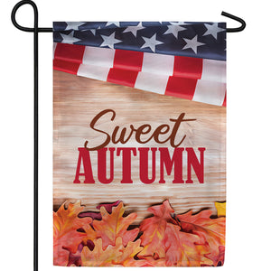 Sweet Autumn Double Sided Garden Flag