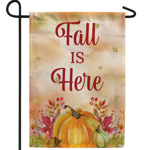 Fall's Arrival Double Sided Garden Flag