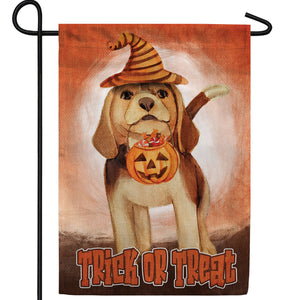 Sniffing Out Treats Double Sided Garden Flag