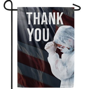 America Says Thank you Double Sided Garden Flag