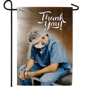 Praying For A Miracle Double Sided Garden Flag