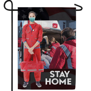 Ready To Respond Double Sided Garden Flag