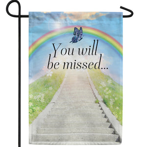 Stairway To Heaven Double Sided Garden Flag