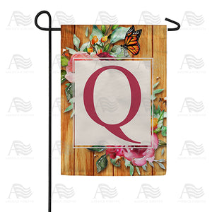 Bees And Roses Double Sided Garden Flag