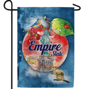 New York, The Empire State Double Sided Garden Flag