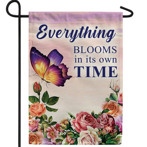 Don't Give Up Double Sided Garden Flag
