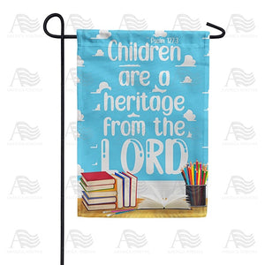 Children Are A Blessing Double Sided Garden Flag