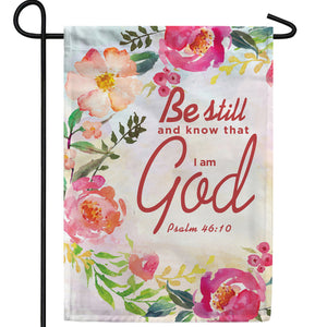 I Am God Double Sided Garden Flag