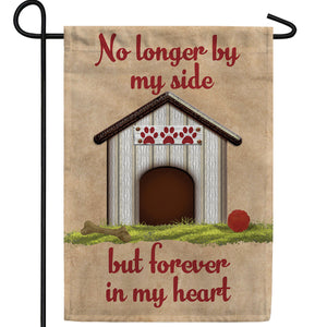 Gone From Side, Forever In Heart Double Sided Garden Flag