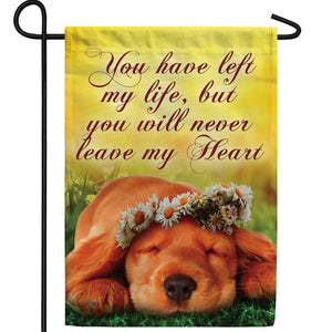 Always In My Heart Double Sided Garden Flag