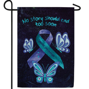 Suicide Prevention Double Sided Garden Flag