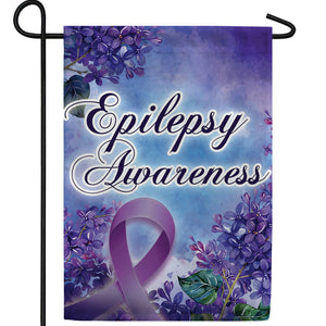 Epilepsy Awareness Double Sided Garden Flag