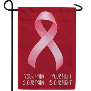 In The Fight Together Double Sided Garden Flag