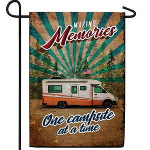 Making Camping Memories Double Sided Garden Flag