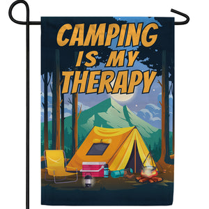 Stress Free Living Double Sided Garden Flag