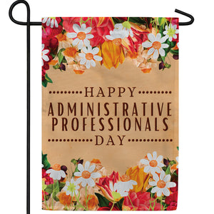 Admin Pro Day Double Sided Garden Flag
