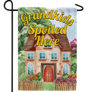 Grandkid's Playhouse Double Sided Garden Flag