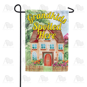Grandkid's Playhouse Double Sided Garden Flag