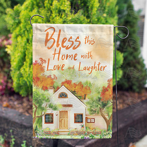 Joyful Home Double Sided Garden Flag