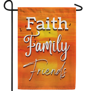 Life's Necessities Double Sided Garden Flag