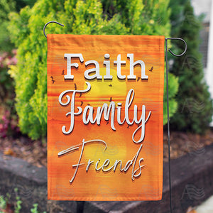 Life's Necessities Double Sided Garden Flag