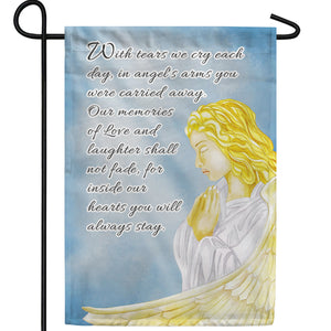 In My Heart Always Double Sided Garden Flag