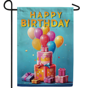 Birthday Gifts Double Sided Garden Flag