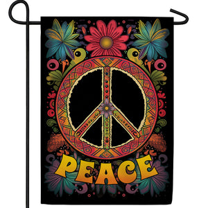 Let There Be Peace Double Sided Garden Flag
