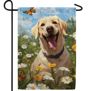 Not A Care In The World Double Sided Garden Flag