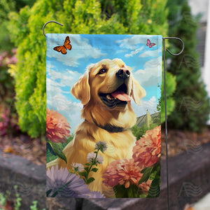 Enjoying The Sunshine Double Sided Garden Flag