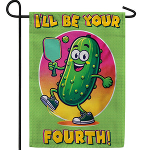 Pickleball Partner Promise Double Sided Garden Flag