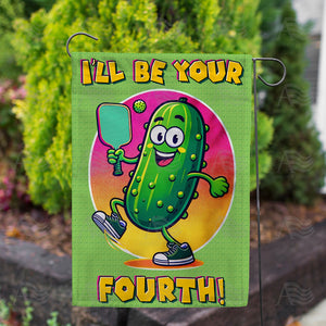 Pickleball Partner Promise Double Sided Garden Flag