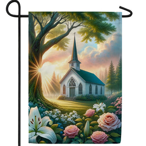 Serene Sanctuary Double Sided Garden Flag