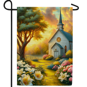 Golden Solace Double Sided Garden Flag