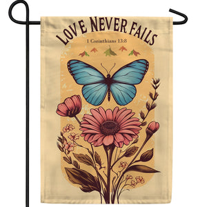 Timeless Love Double Sided Garden Flag