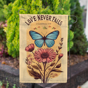 Timeless Love Double Sided Garden Flag