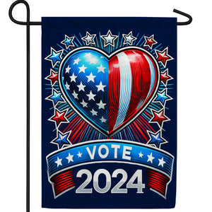 2024 Presidential Election Vote Double Sided Garden Flag