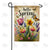 Springtime Floral Melody Double Sided Garden Flag