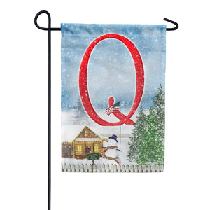 Christmas Trees For Sale Double Sided Monogram Garden Flag